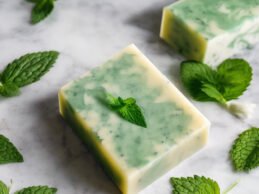 peppermint leaf soap (2 pack)