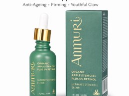 retinol 5% serum with apple stem cell for anti ageing, acne & dark spots (30ml) | ammuri